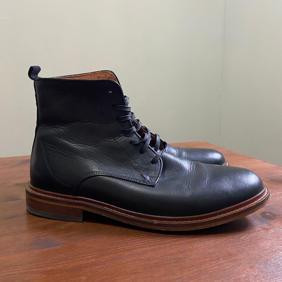 Shoe The Bear - Ned Boot - Black Leather sz 42 (9US) - Picture 4 of 9